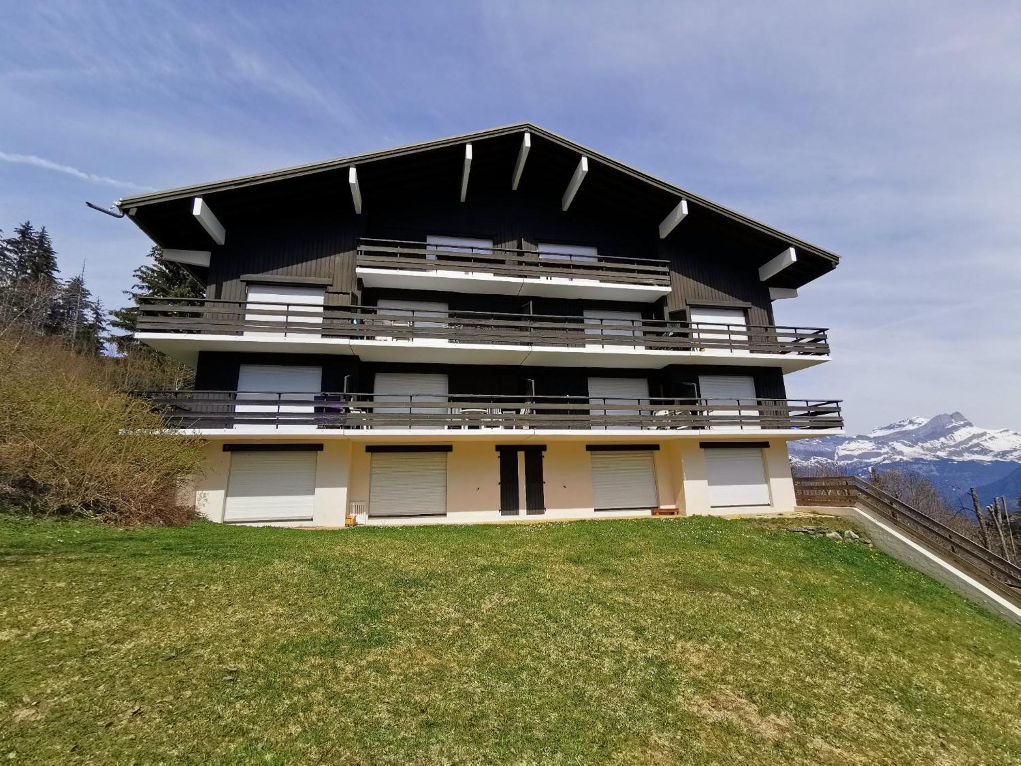 דירות סן-ג'רבה-לה-באן Duo Des Alpages Vue Exceptionnelle Sur Le Mont Blc מראה חיצוני תמונה